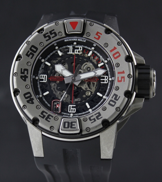 (image for) RICHARD MILLE " RM 28" TITANIUM DIVER / COMPLETE